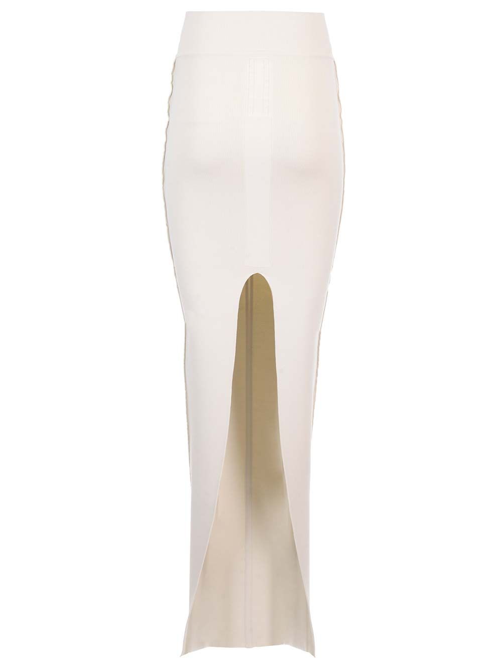 knit fitted long skirt RP01E7694KST41 (Rick Owens / レザー&ファージャケット・コート ) | Rick Owens (リック オウエンス)(1)