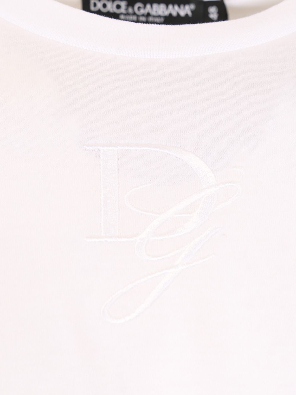 Cotton T-shirt G8PN9ZG7O4EW0800 (Dolce & Gabbana / Tシャツ・カットソー ) | Dolce & Gabbana (ドルチェガッバーナ)(2)