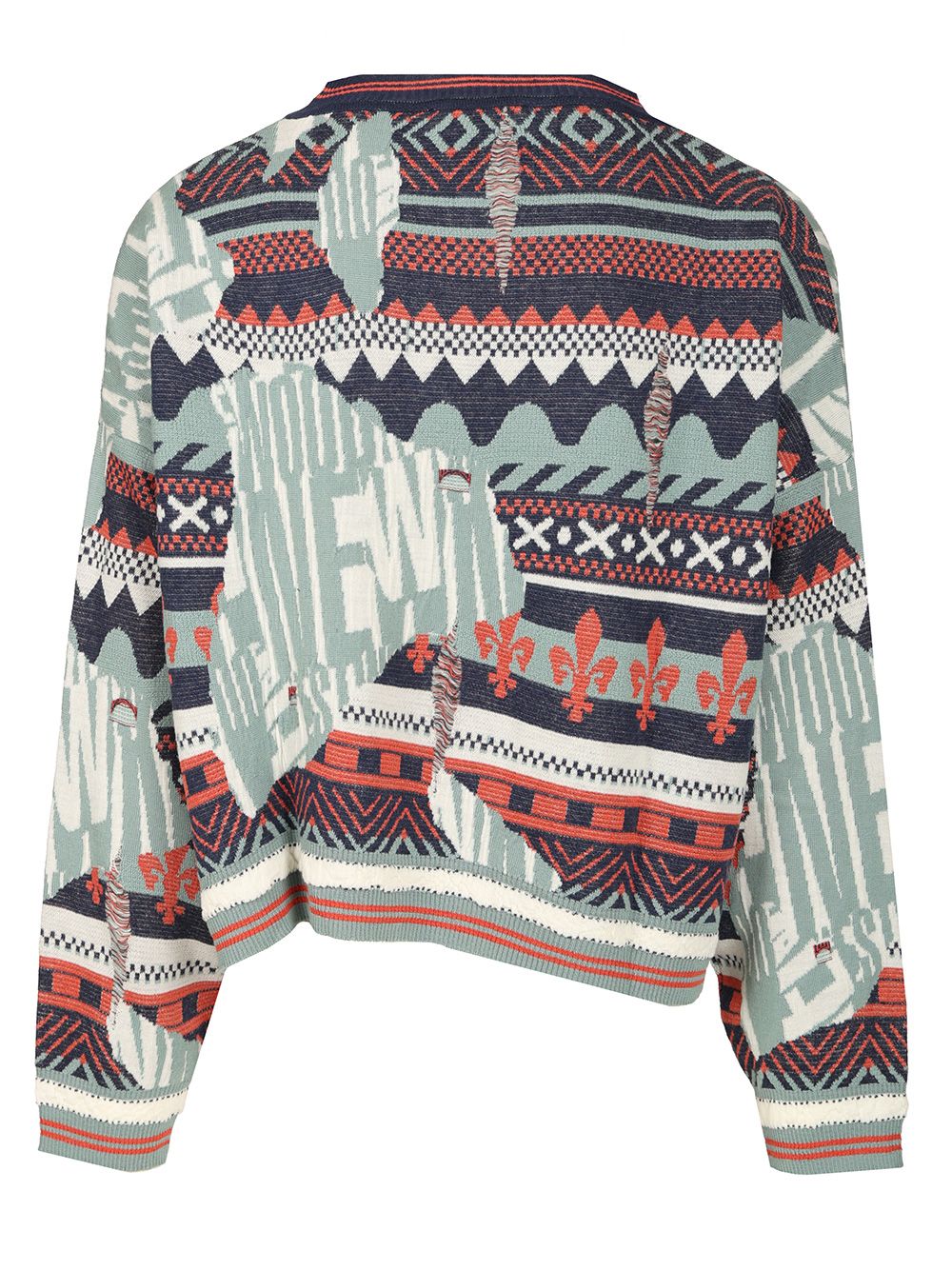 "Broken Fair Isle" jumper 38030057Y003NO101 (Vivienne Westwood / ニット・セーター・カーディガン ) | Vivienne Westwood (ヴィヴィアン・ウェストウッド)(1)