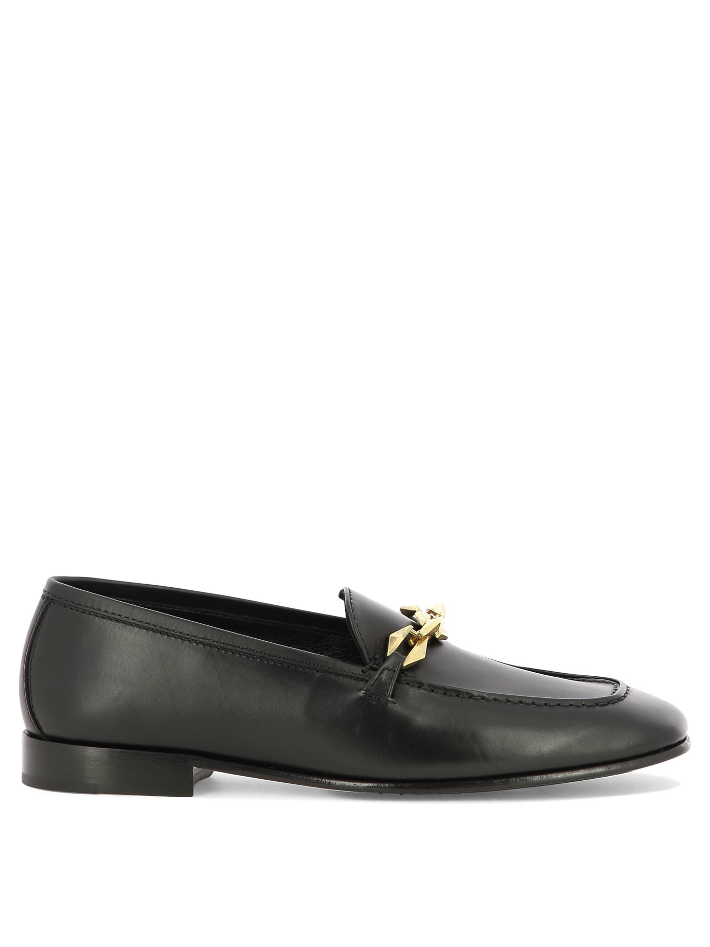 "Diamond Tilda" loafers DIAMONDTILDALOAFERCLFBLACK (JIMMY CHOO / ローファー ) | JIMMY CHOO (ジミー チュウ)