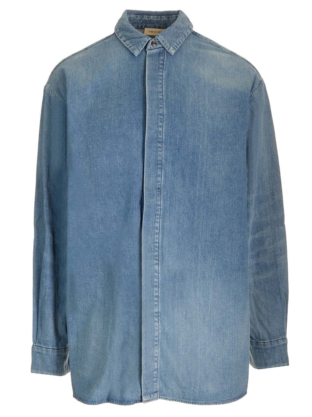 "Vented" denim shirt FG24FW501018DNM436MediumIndigo (Fear of God / シャツ・ブラウス ) | Fear of God (フィアオブゴッド)