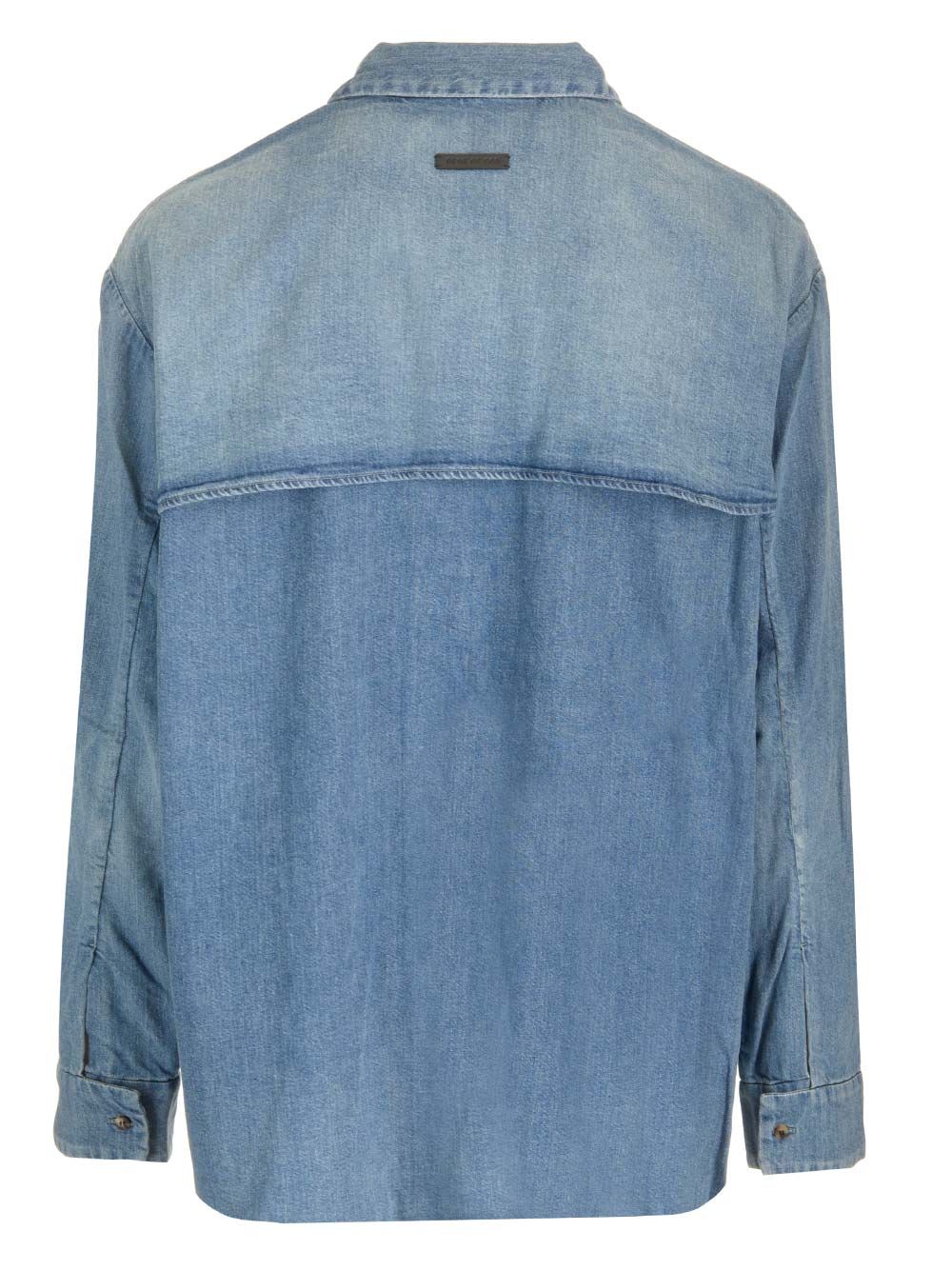"Vented" denim shirt FG24FW501018DNM436MediumIndigo (Fear of God / シャツ・ブラウス ) | Fear of God (フィアオブゴッド)(1)