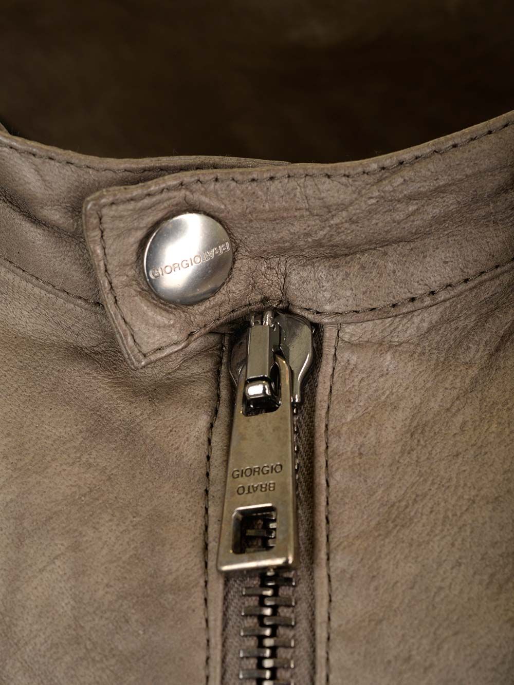 Biker jacket GU25S8299V (GIORGIO BRATO / レザー&ファージャケット・コート ) | GIORGIO BRATO (ジョルジオ ブラート)(3)