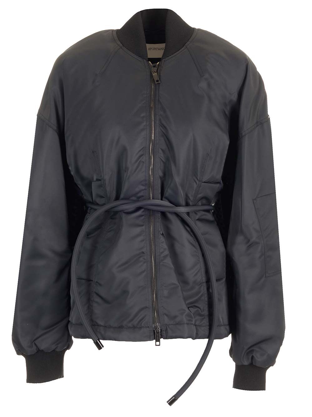 ZEBU HOURGLASS PUFER JACKER ECO LEATHER BELT 2512021011600240003 (Sportmax / レザー&ファージャケット・コート ) | Sportmax (スポーツマックス)