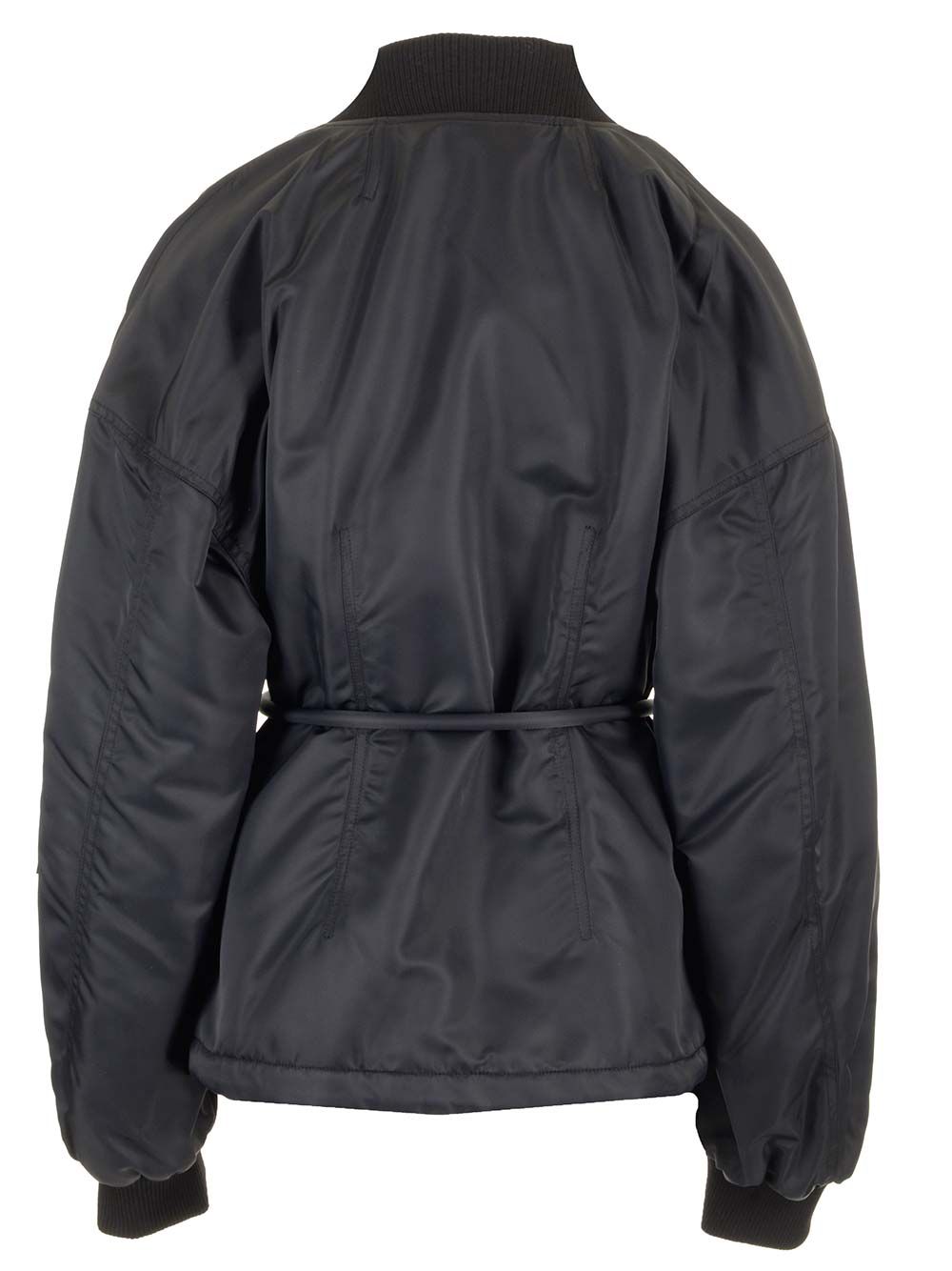 ZEBU HOURGLASS PUFER JACKER ECO LEATHER BELT 2512021011600240003 (Sportmax / レザー&ファージャケット・コート ) | Sportmax (スポーツマックス)(1)