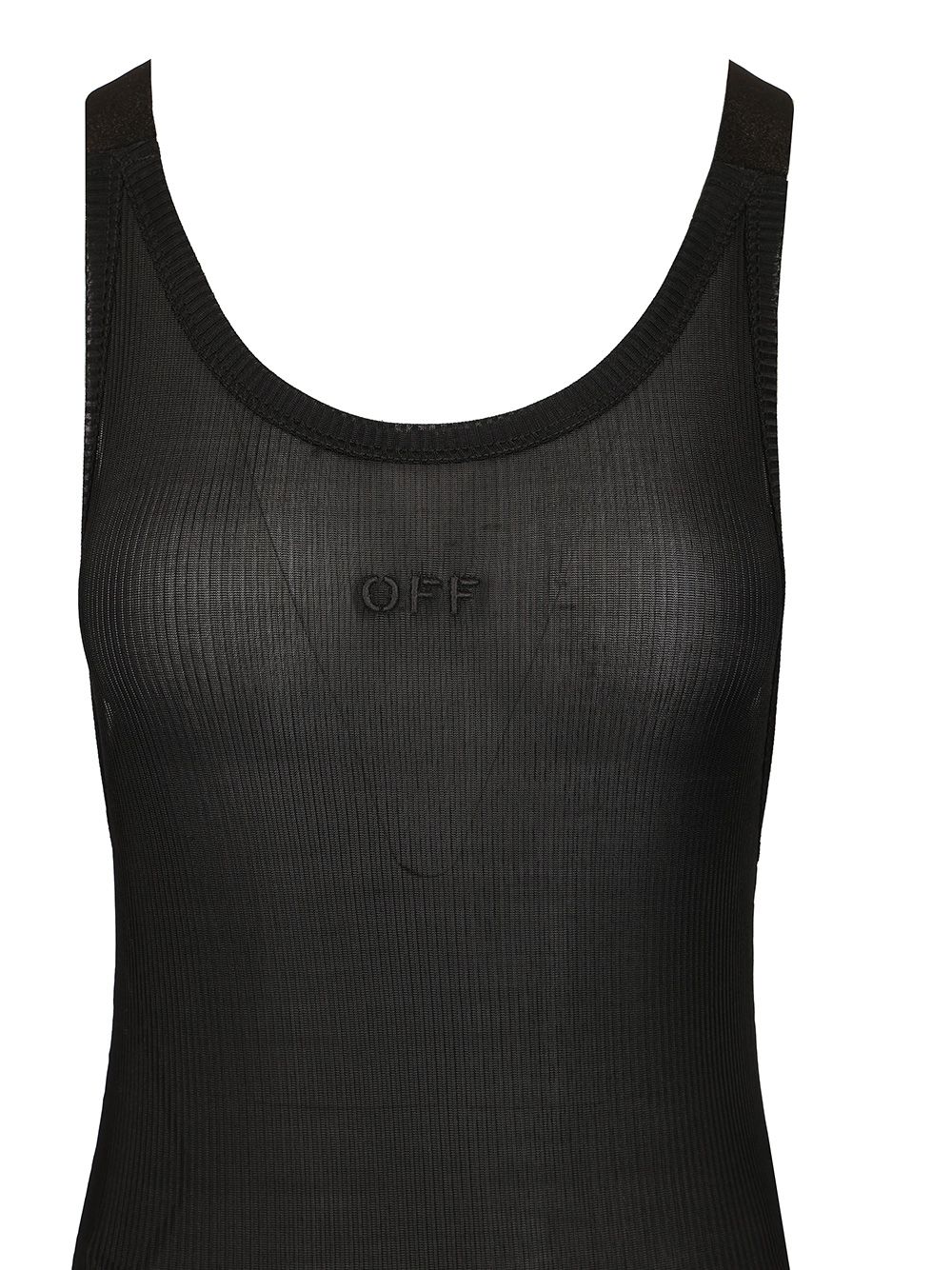 "Alla" dress OWDB541S25JER0011010 (Off-White / ワンピース・ドレス・オールインワン ) | Off-White (オフホワイト)(3)