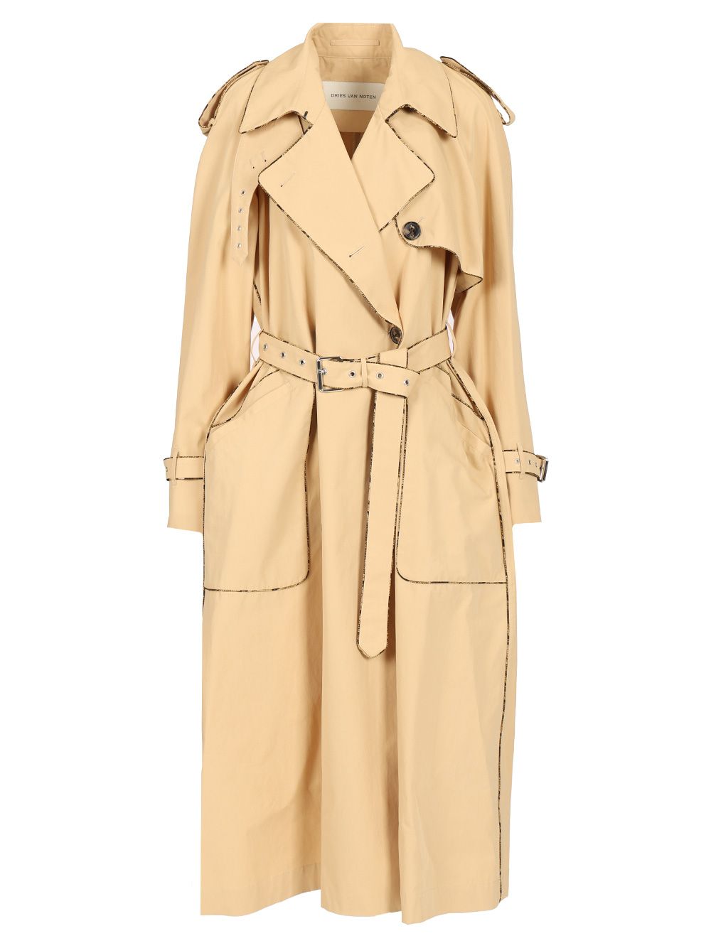 Cotton gabardine trench coat 2510102161449103 (Dries Van Noten / コート ) | Dries Van Noten (ドリスヴァンノッテン)