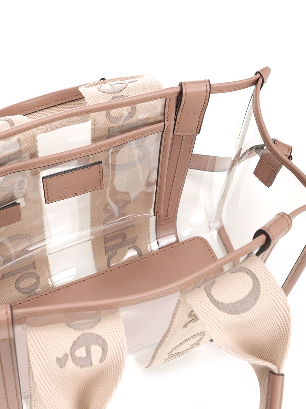 Transparent "Woody" Tote Bag CH25US397P7026Y (Chloé / ハンドバッグ・ショルダーバッグ ) | Chloé (クロエ)(3)