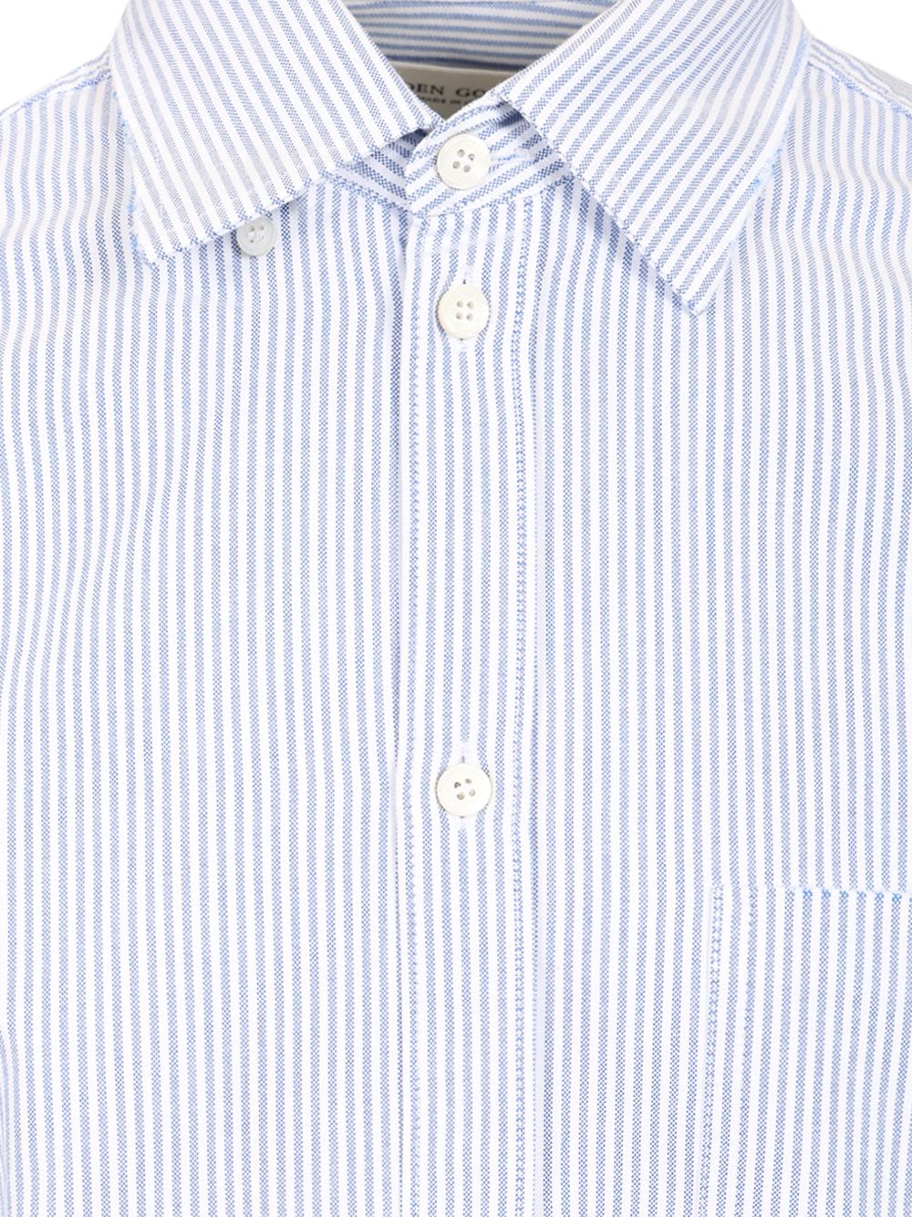striped cotton shirt GMP00246P00054880197 (Golden Goose / シャツ・ブラウス ) | Golden Goose (ゴールデングース)(2)
