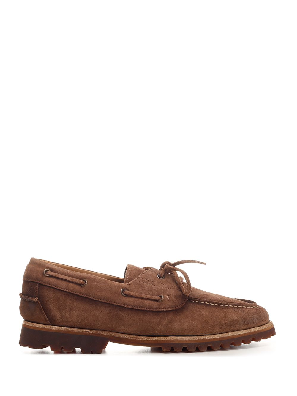 Suede Boat shoes 1930IMOLASOFTY866CHOCO (Corvari / レースアップ ) | Corvari (コルバリ)