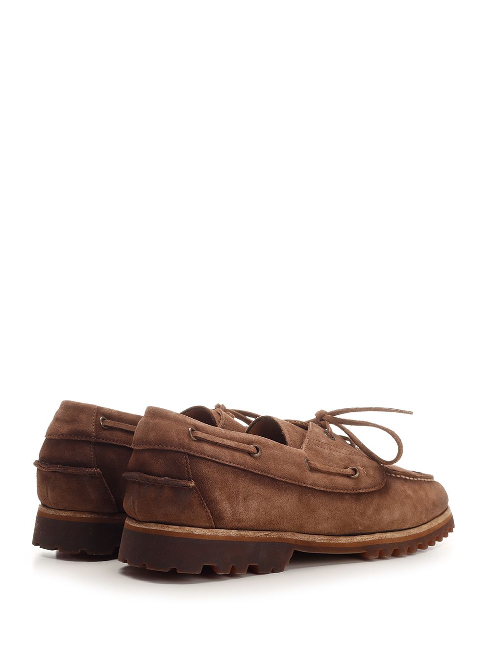 Suede Boat shoes 1930IMOLASOFTY866CHOCO (Corvari / レースアップ ) | Corvari (コルバリ)(2)