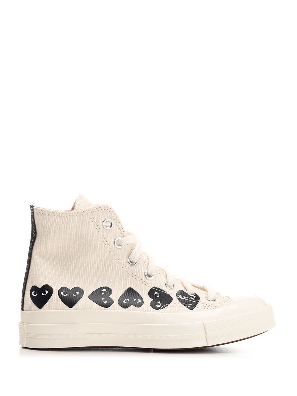"Chuck Taylor" high top sneakers P1K127WOMAN2WHITE (PLAY Comme Des Garçons / スニーカー ) | PLAY Comme Des Garçons (プレイ コムデギャルソン)