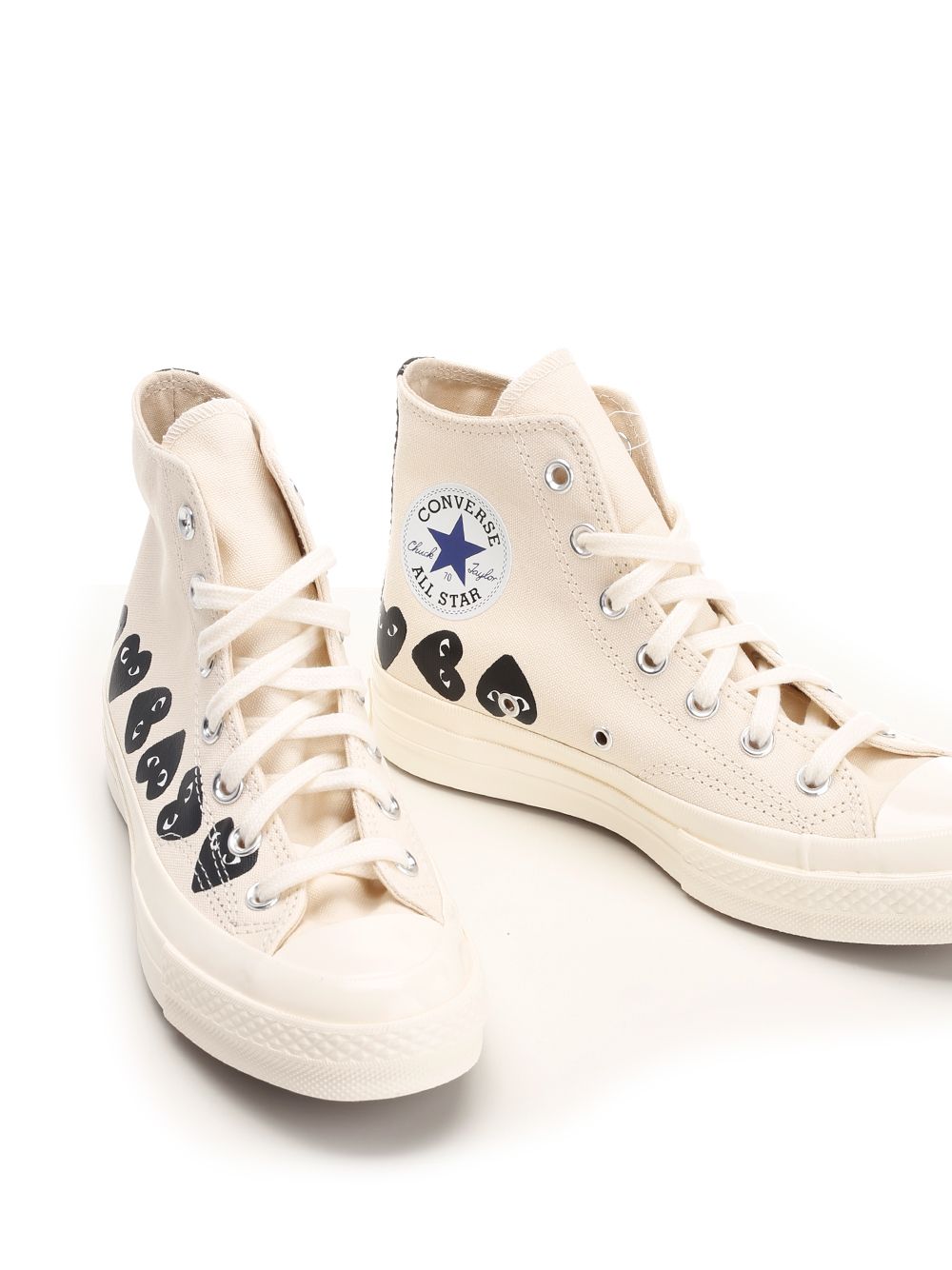 "Chuck Taylor" high top sneakers P1K127WOMAN2WHITE (PLAY Comme Des Garçons / スニーカー ) | PLAY Comme Des Garçons (プレイ コムデギャルソン)(4)