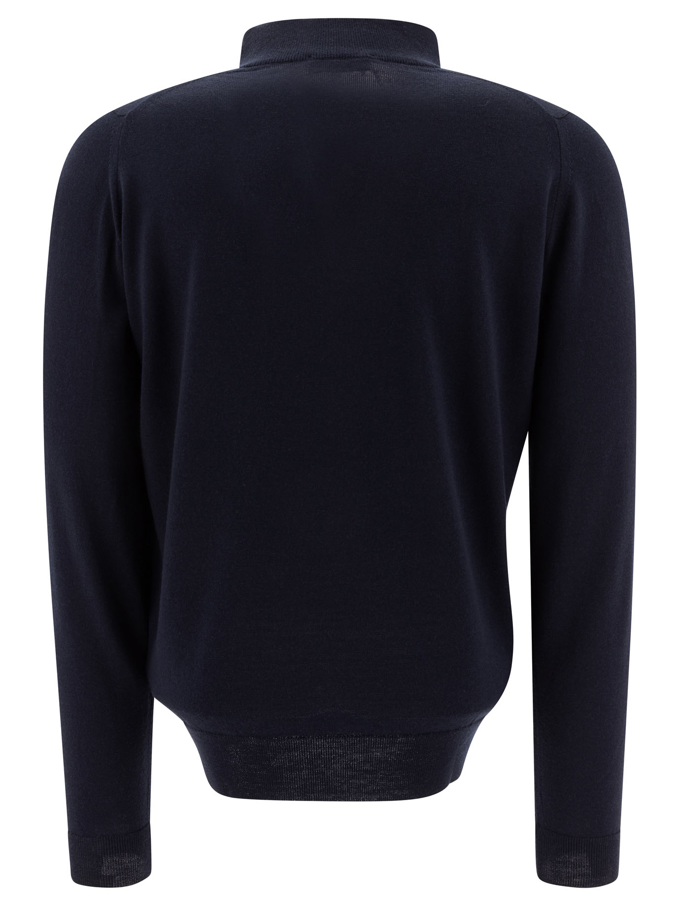 "Tapton" half-zip sweater TAPTONMIDNIGHT (JOHN SMEDLEY / ニット・セーター・カーディガン ) | JOHN SMEDLEY (ジョンスメドレー)(1)