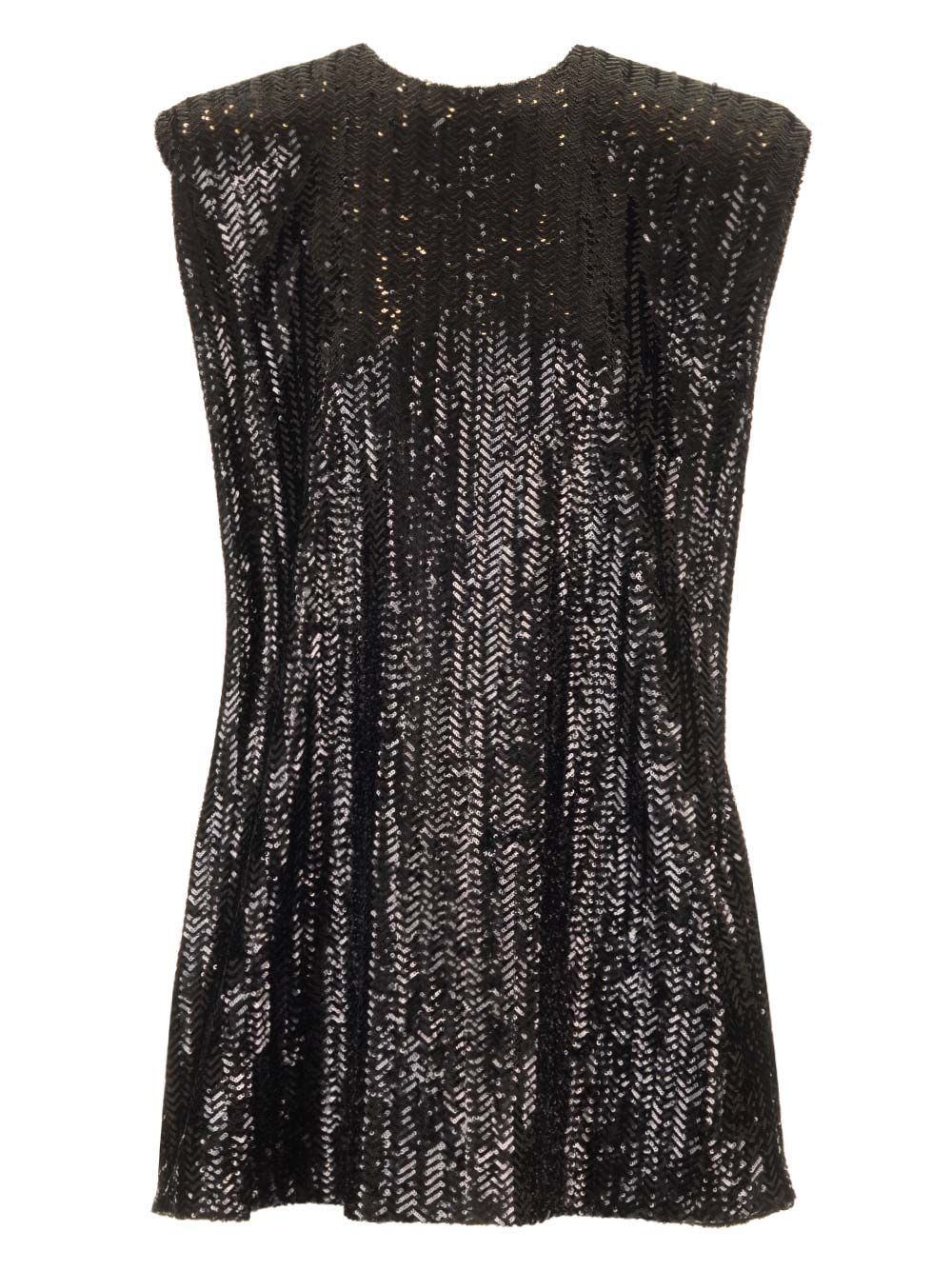 Full sequins short dress GWP02172P00182890100 (Golden Goose / ワンピース・ドレス・オールインワン ) | Golden Goose (ゴールデングース)