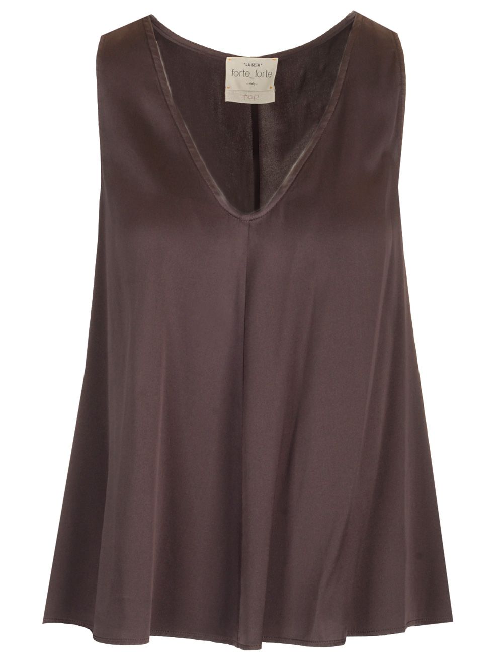 silk satin top 13582my (forte_forte / タンクトップ・キャミソール ) | forte_forte (フォルテ フォルテ)