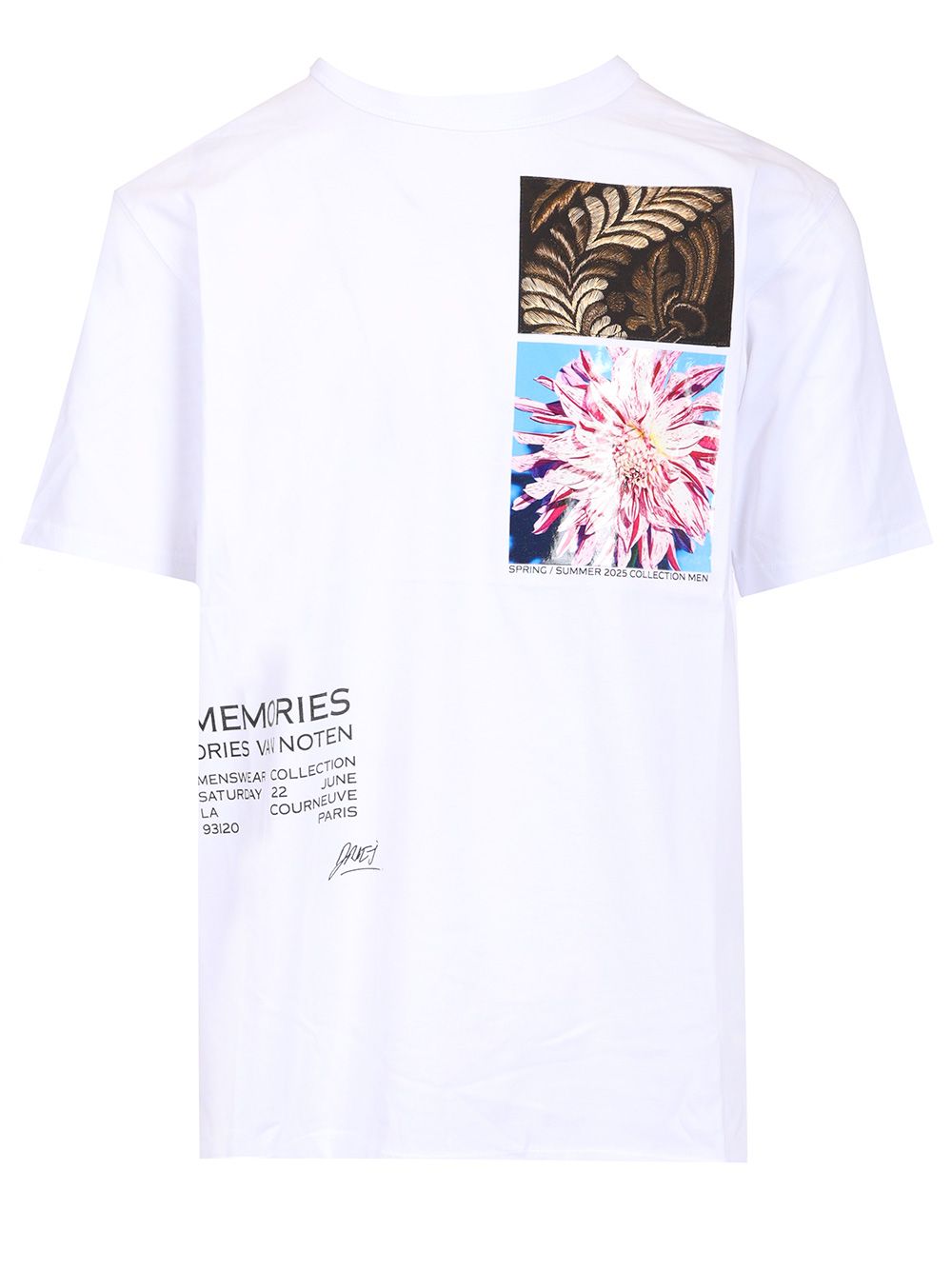 HEMMINGS PRINTED DOUBLE SLEEVE T-SHIRT (Dries Van Noten/T