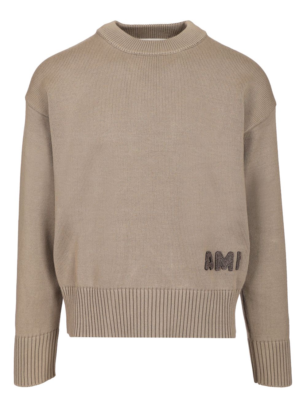 Sweater with embroidered logo HKS163KN00630952 (AMI Paris / スウェット・フーディー ) | AMI Paris (アミパリス)