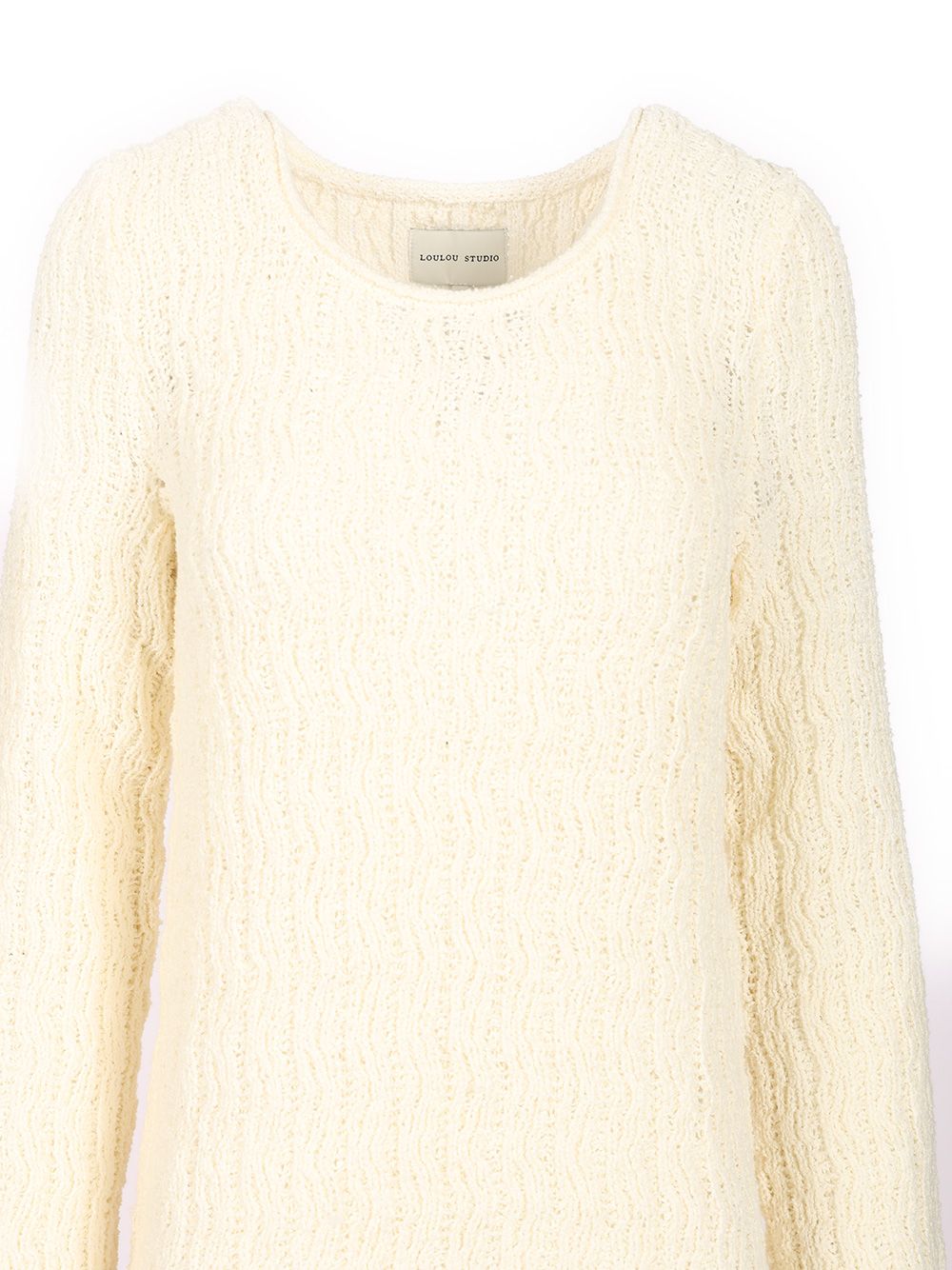 Cotton mini dress AISALARICEIVORY (LOULOU STUDIO / ワンピース・ドレス・オールインワン ) | LOULOU STUDIO (ルルスタジオ)(3)