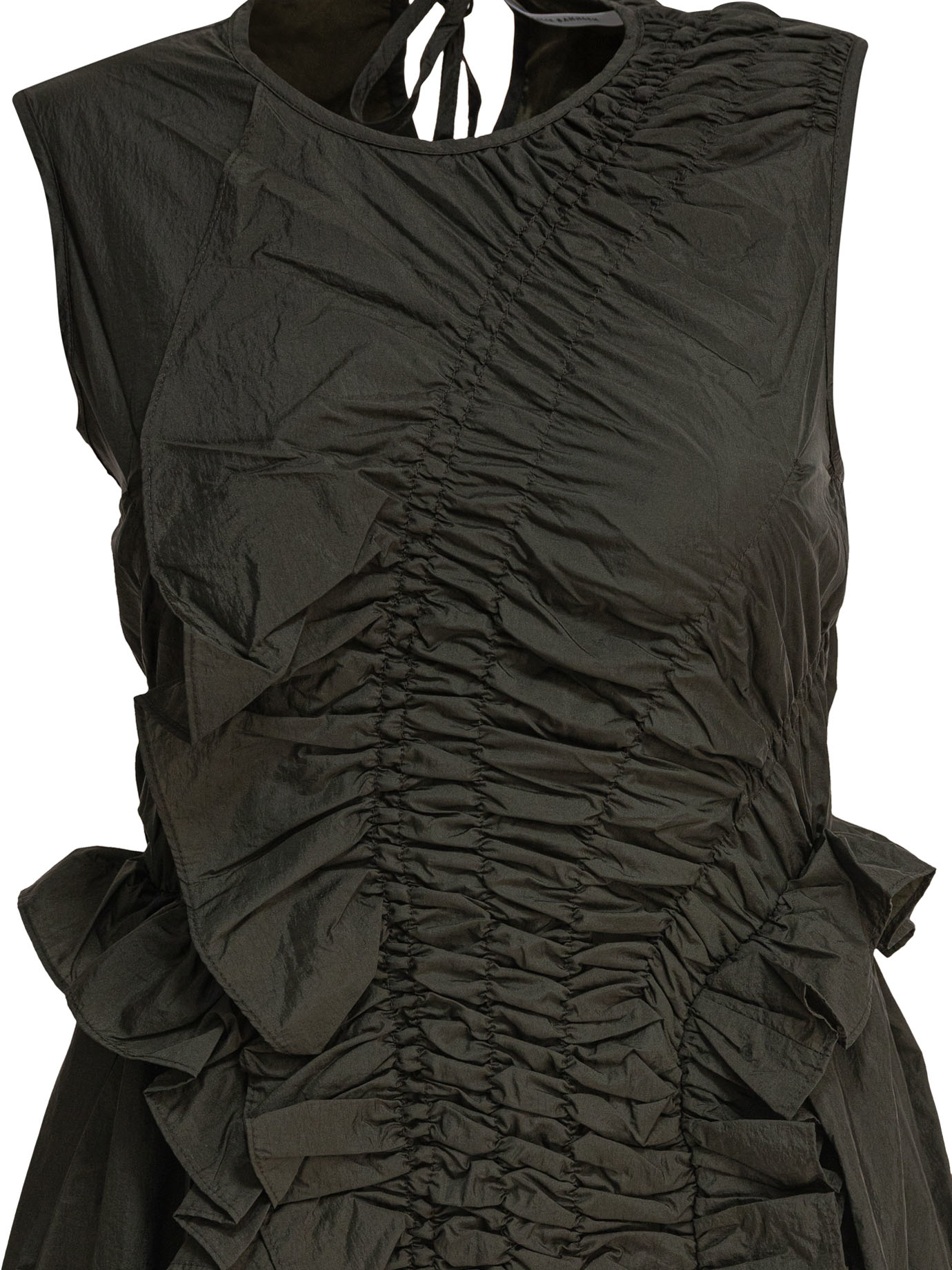 Dresses 125RTW10031OLEDRESSPINEGREEN (Cecilie Bahnsen / ワンピース・ドレス・オールインワン ) | Cecilie Bahnsen (セシリー・バンセン)(2)