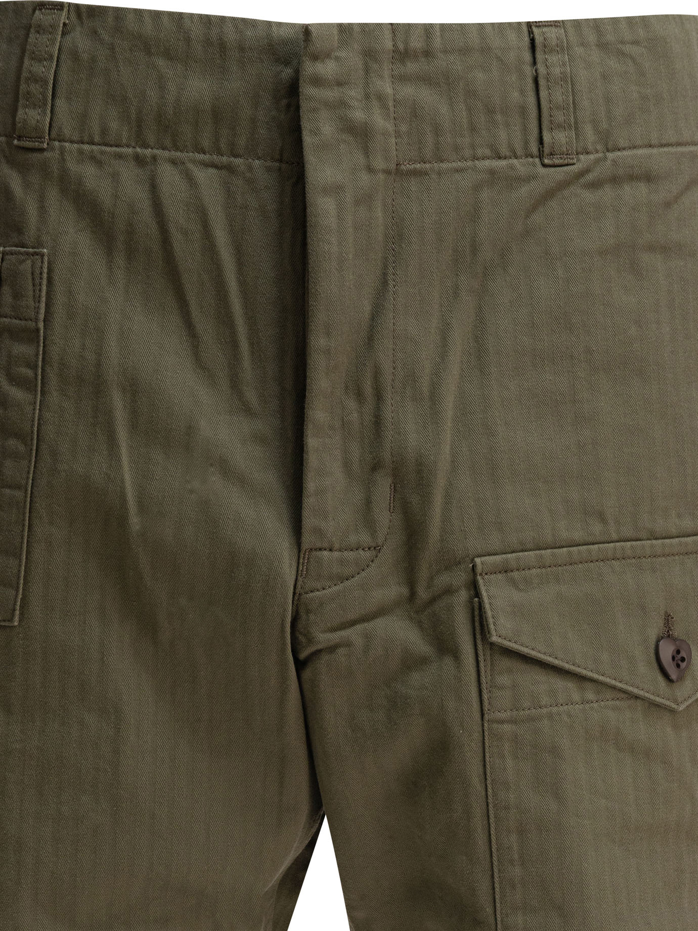 Cargo trousers HM29PT010OLIVEDRAB (HUMAN MADE / パンツ ) | HUMAN MADE (ヒューマンメイド)(2)
