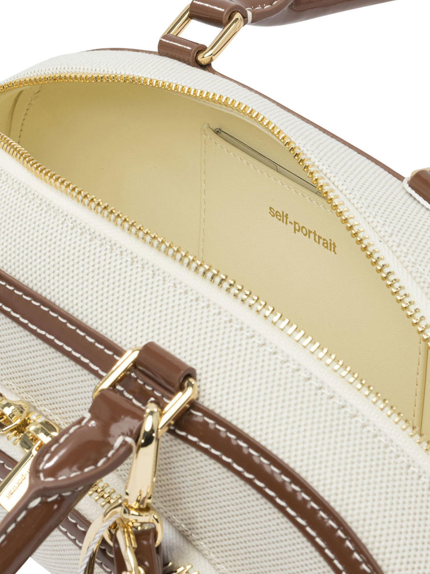 Shoulder bags SS25304CCREAM (self-portrait / ハンドバッグ・ショルダーバッグ ) | self-portrait (セルフ・ポートレイト)(4)