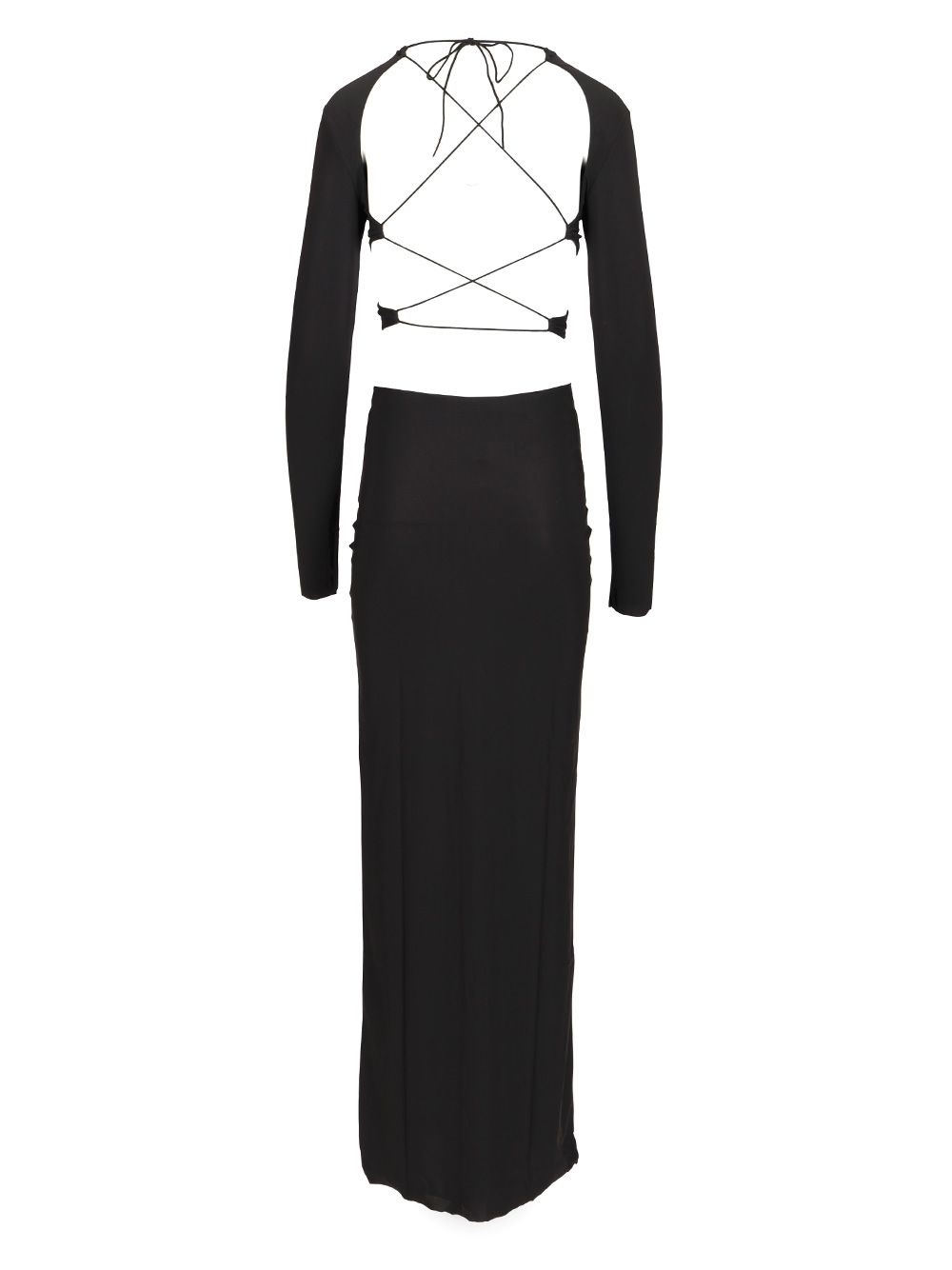 "TECLA" dress 10TECUDBDEEPBLACK (AMAZUÌN / ワンピース・ドレス・オールインワン ) | AMAZUÌN (アマズイン)(1)