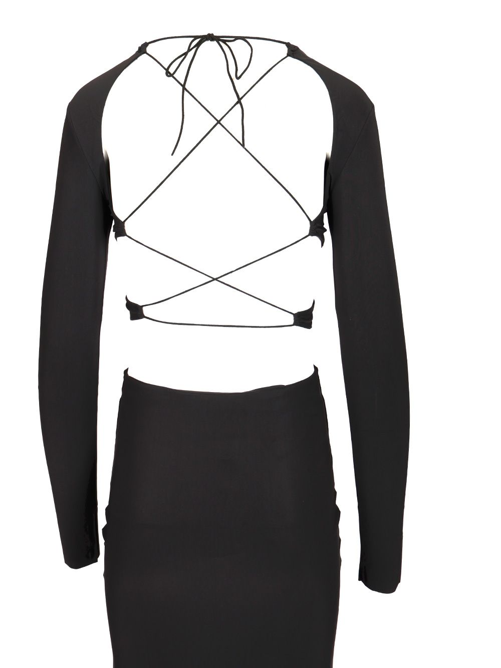 "TECLA" dress 10TECUDBDEEPBLACK (AMAZUÌN / ワンピース・ドレス・オールインワン ) | AMAZUÌN (アマズイン)(4)