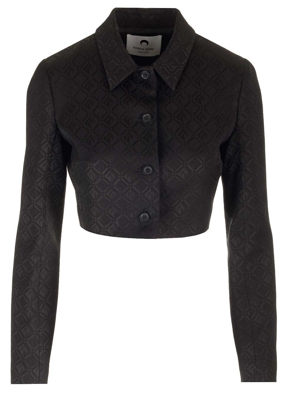 "Moon diamond" jacquard jacket WJA025CWOV0024BK99 (MARINE SERRE / カジュアルジャケット ) | MARINE SERRE (マリーン セル)