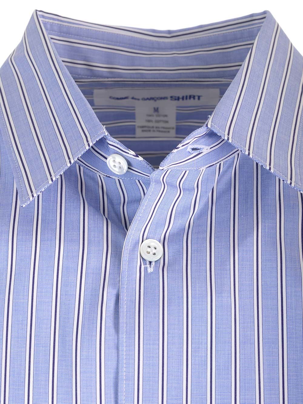 Striped cotton shirt FZB125PER111STRIPE109 (Comme Des Garçons SHIRT / シャツ・ブラウス ) | Comme Des Garçons SHIRT (コムデギャルソン シャツ)(2)