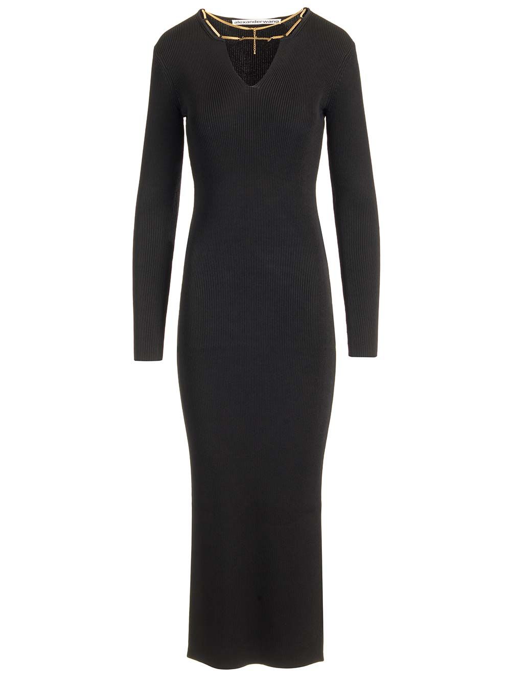 Name necklace long dress 1KC1256104001 (alexanderwang / ワンピース・ドレス・オールインワン ) | alexanderwang (アレキサンダーワン)