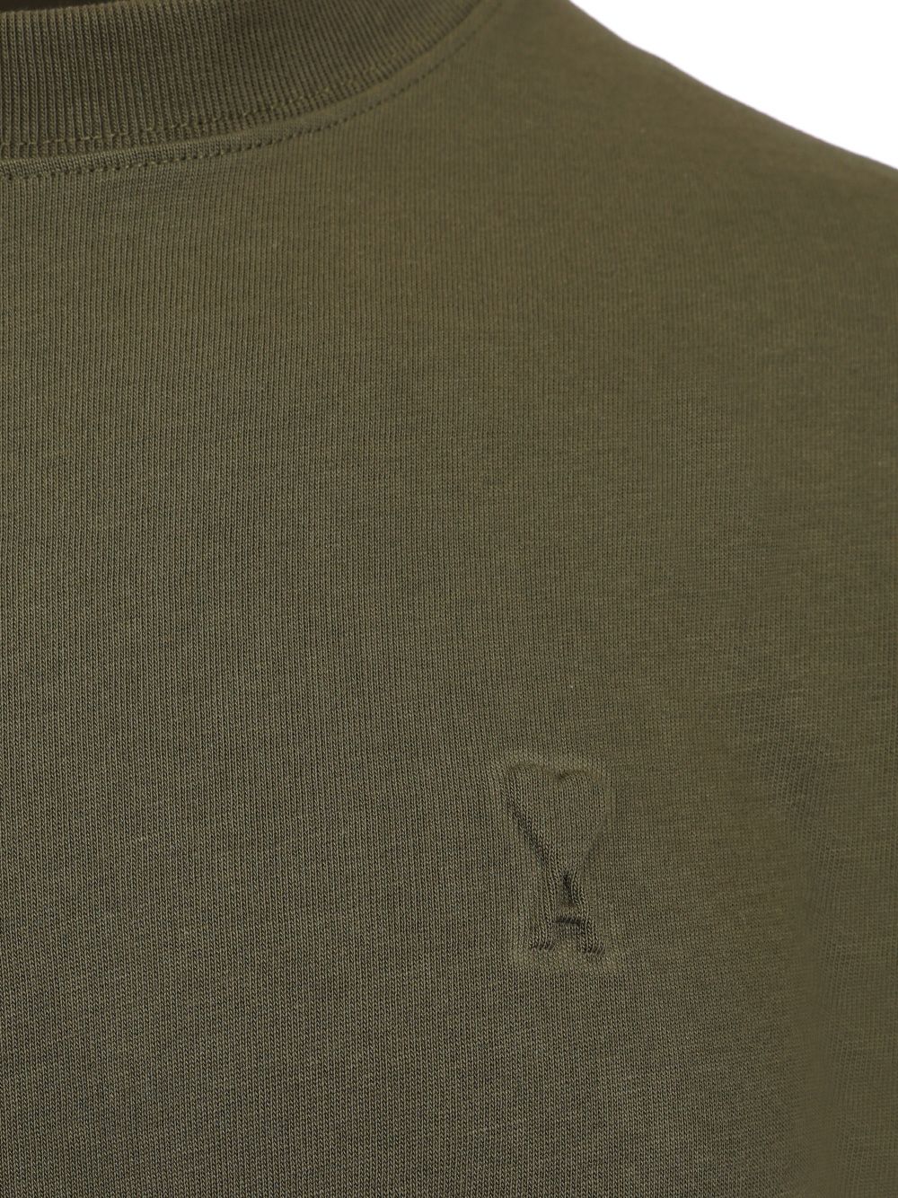 Cotton "Ami de Coeur" T-Shirt UTS027726376 (AMI Paris / Tシャツ・カットソー ) | AMI Paris (アミパリス)(2)