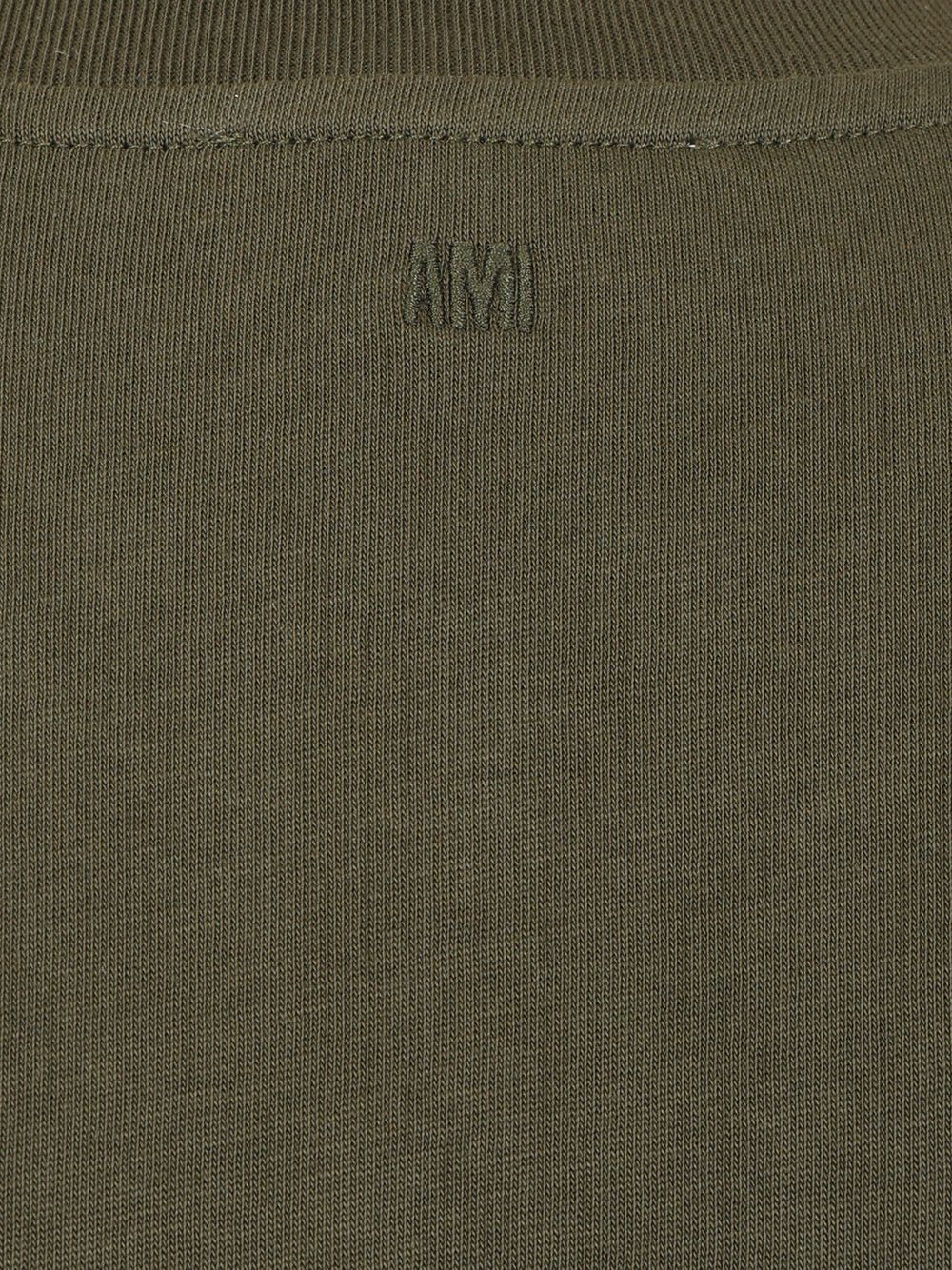 Cotton "Ami de Coeur" T-Shirt UTS027726376 (AMI Paris / Tシャツ・カットソー ) | AMI Paris (アミパリス)(3)