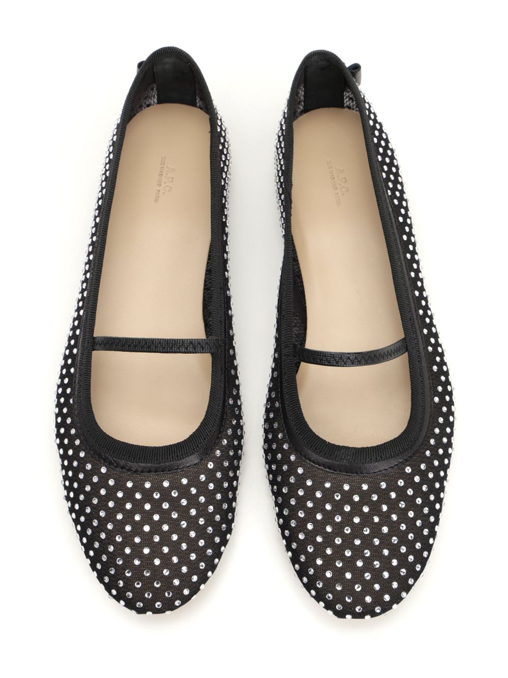 Transparent "Swan" ballet flats PAAGGF53295LZZ (A.P.C. / フラットシューズ ) | A.P.C. (アーペーセー)(4)