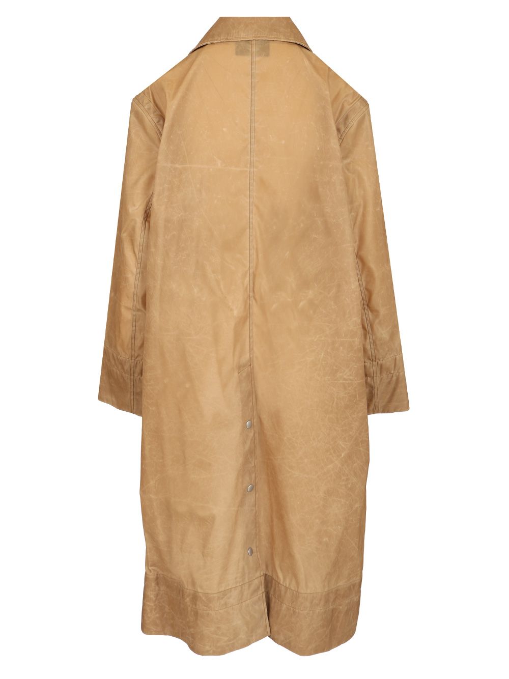 Leather effect raincoat SS25O03 (DURAZZI / レザー&ファージャケット・コート ) | DURAZZI (デュラッツィ)(1)