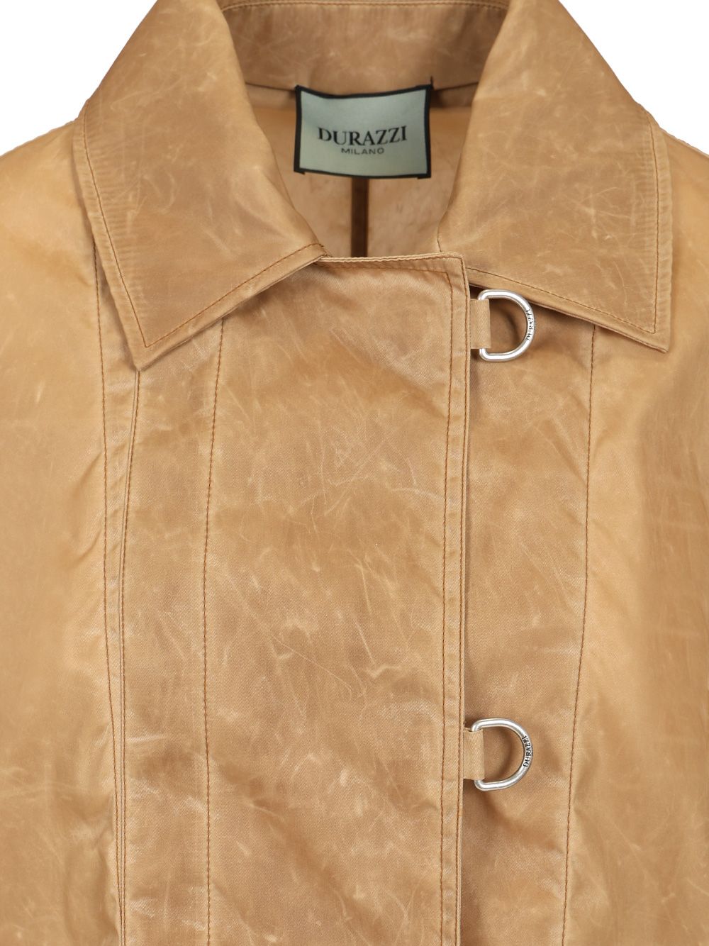 Leather effect raincoat SS25O03 (DURAZZI / レザー&ファージャケット・コート ) | DURAZZI (デュラッツィ)(3)