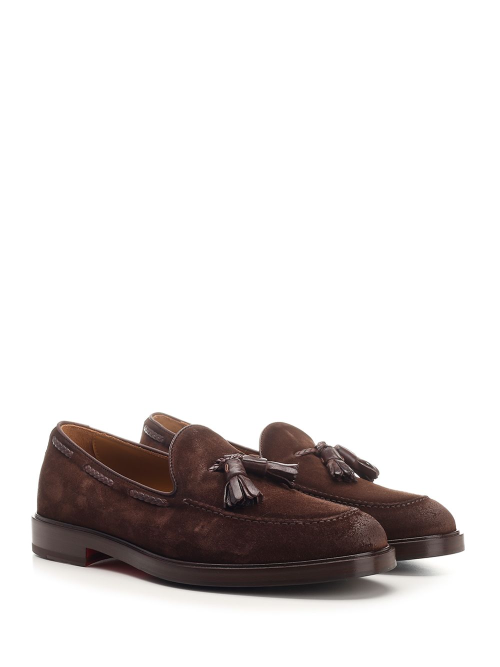 suede moccasin 2517CUOIOSOFTY538EBANO (Corvari / ローファー ) | Corvari (コルバリ)(1)