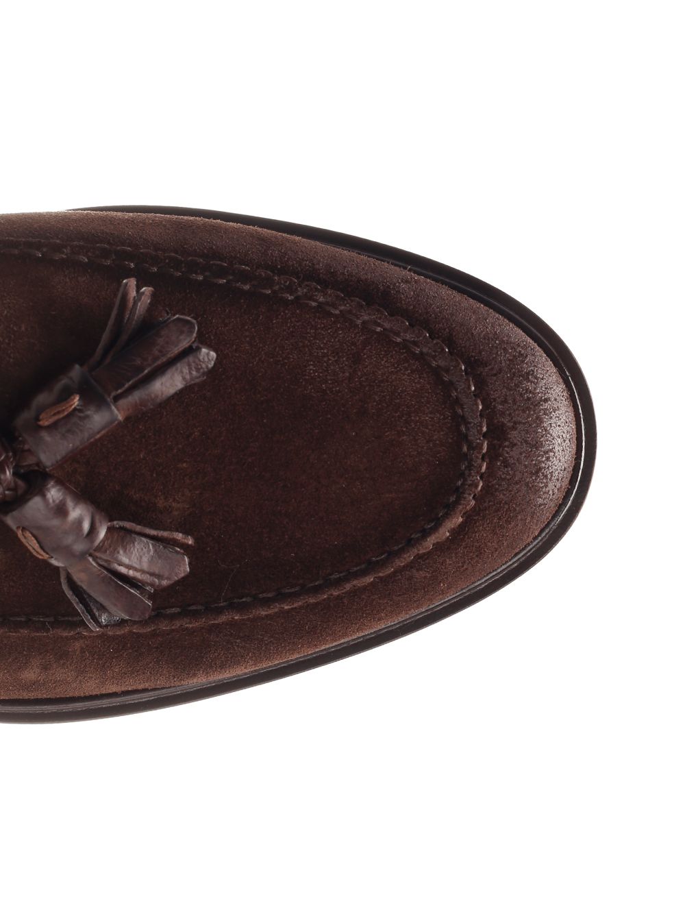 suede moccasin 2517CUOIOSOFTY538EBANO (Corvari / ローファー ) | Corvari (コルバリ)(3)