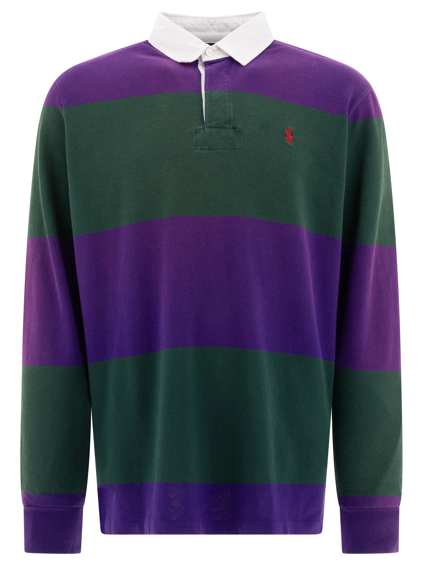 "Rugby" polo shirt 710941594006MOSSAGATECHALETPURPLE (Polo Ralph Lauren / ポロシャツ ) | Polo Ralph Lauren (ポロ ラルフ ローレン)