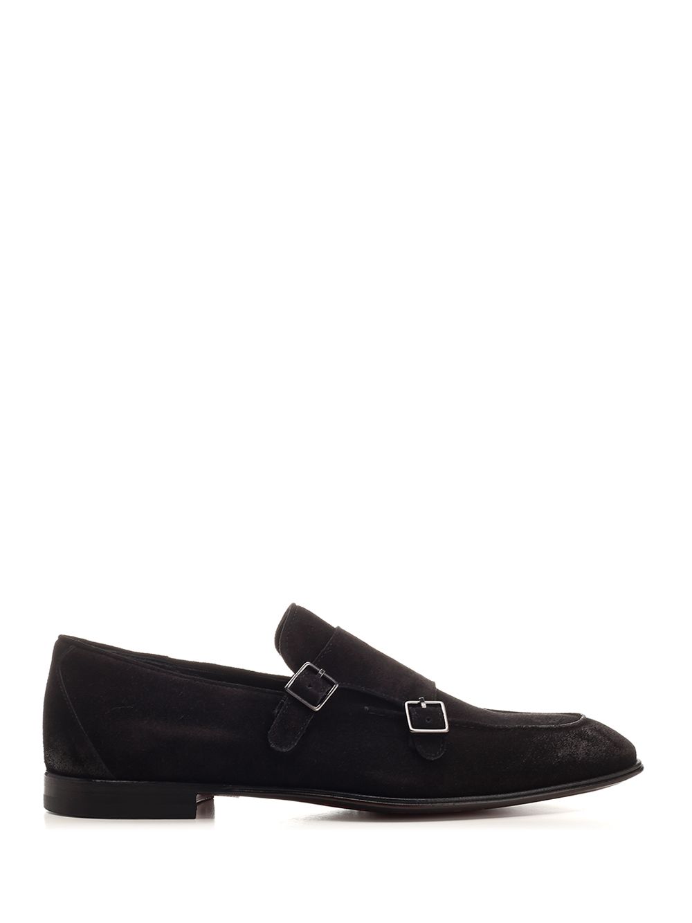 Double buckle suede loafer 1846131PESCARASOFTY561NERO (Corvari / ローファー ) | Corvari (コルバリ)