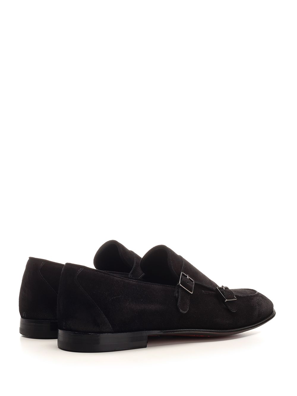 Double buckle suede loafer 1846131PESCARASOFTY561NERO (Corvari / ローファー ) | Corvari (コルバリ)(2)