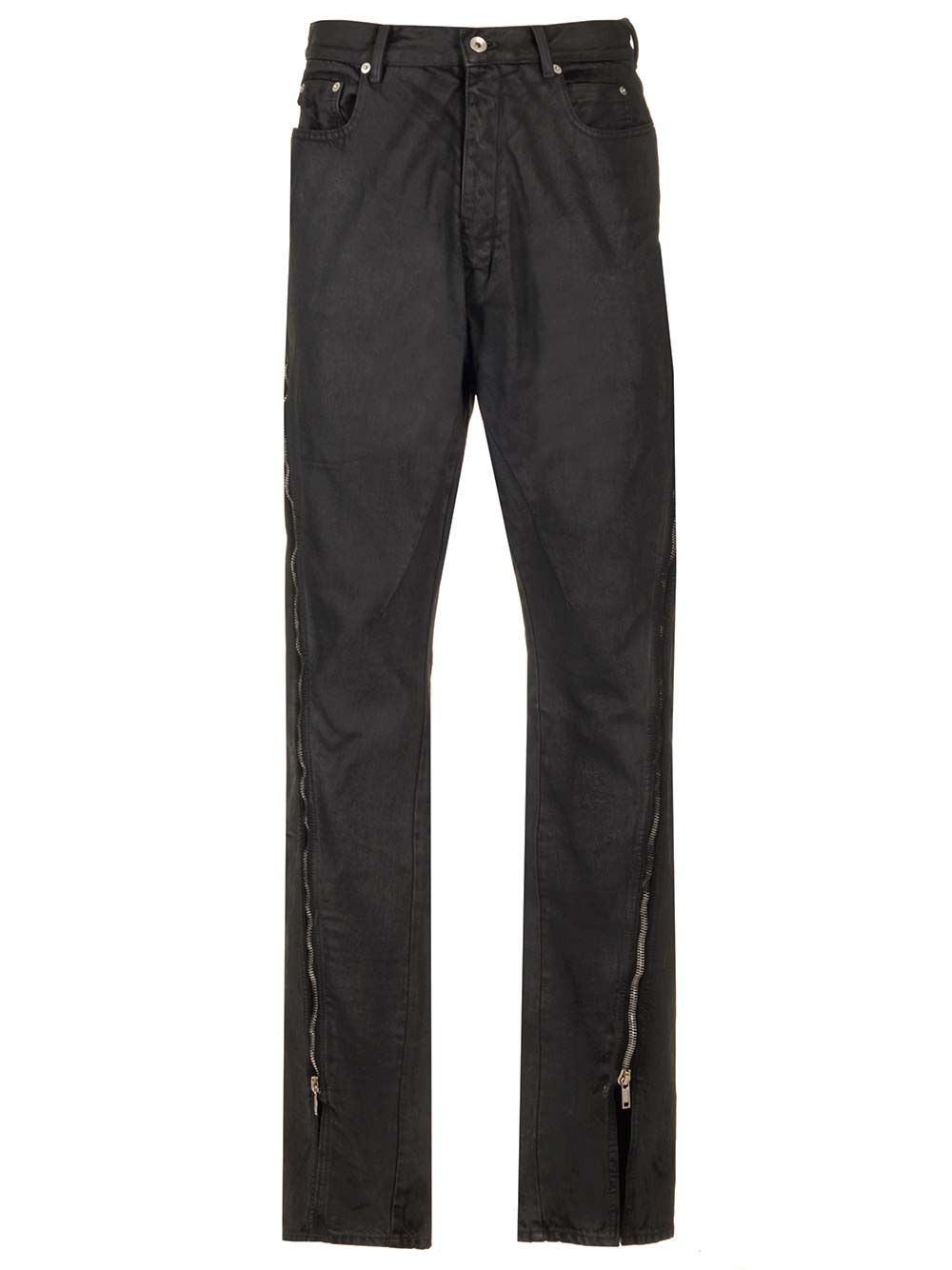 Coated denim trousers RR01D3343BW99 (Rick Owens / ジーンズ ) | Rick Owens (リック オウエンス)