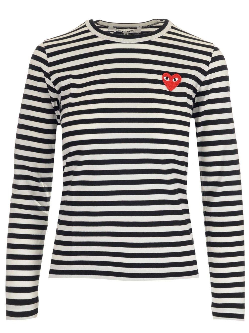 Striped T-shirt AXT1640511BLACK (PLAY Comme Des Garçons / Tシャツ・カットソー ) | PLAY Comme Des Garçons (プレイ コムデギャルソン)