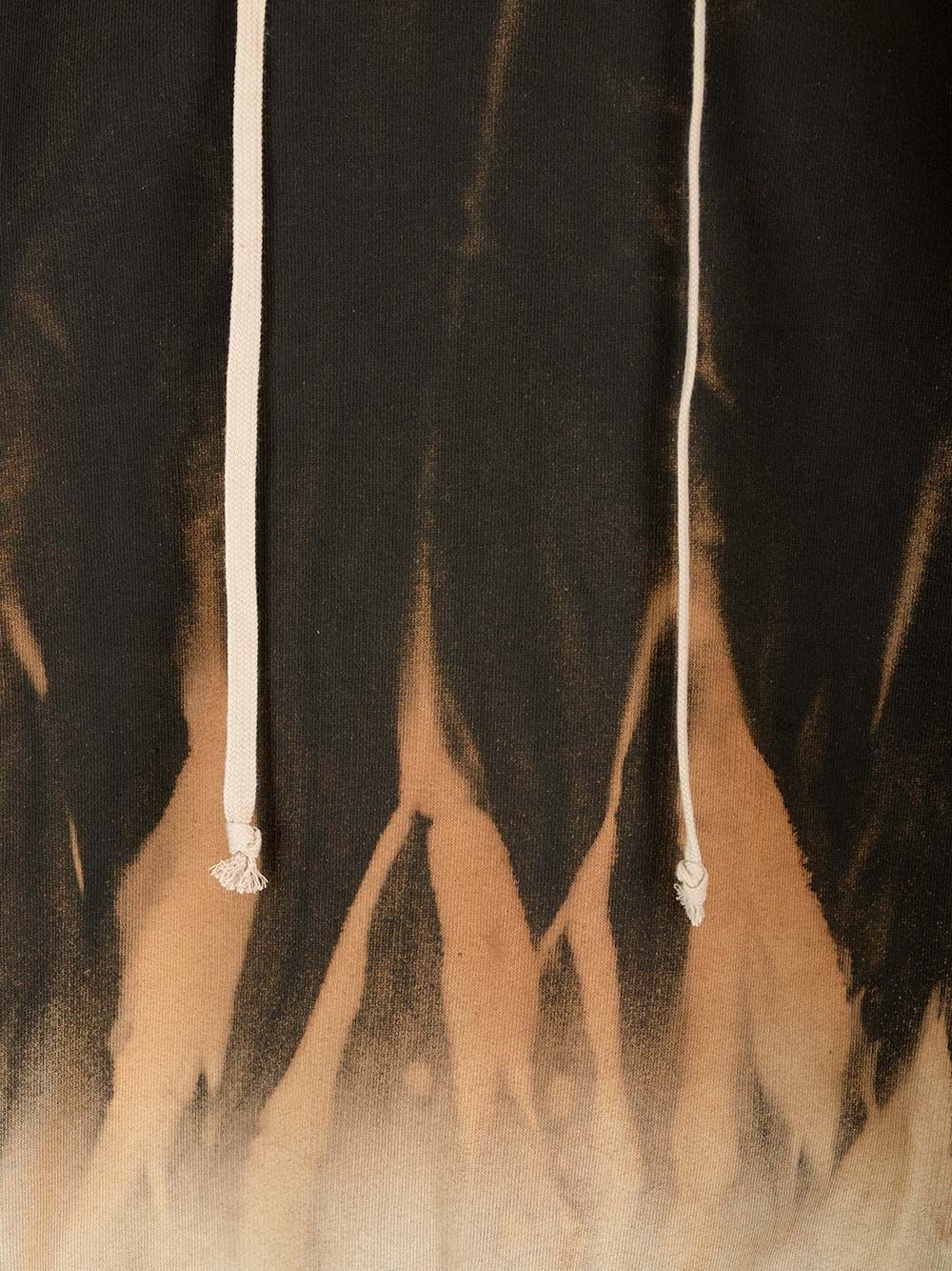 Cotton hoodie sun flame DU02D2282FSUN0983 (Rick Owens DRKSHDW / スウェット・フーディー ) | Rick Owens DRKSHDW (リック オウエンス ダークシャドウ)(3)
