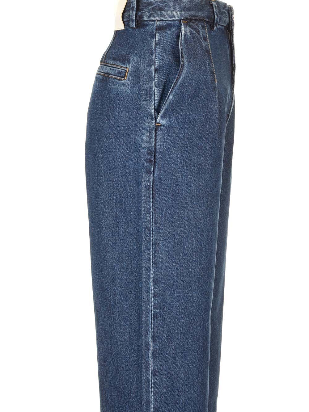 Straight leg jeans ATTUWASHEDBLUE (LOULOU STUDIO / ジーンズ ) | LOULOU STUDIO (ルルスタジオ)(2)