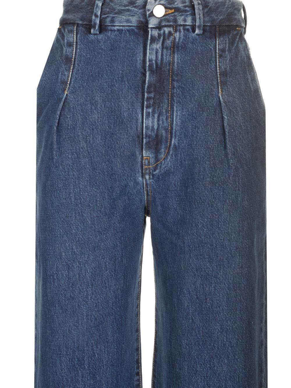 Straight leg jeans ATTUWASHEDBLUE (LOULOU STUDIO / ジーンズ ) | LOULOU STUDIO (ルルスタジオ)(3)