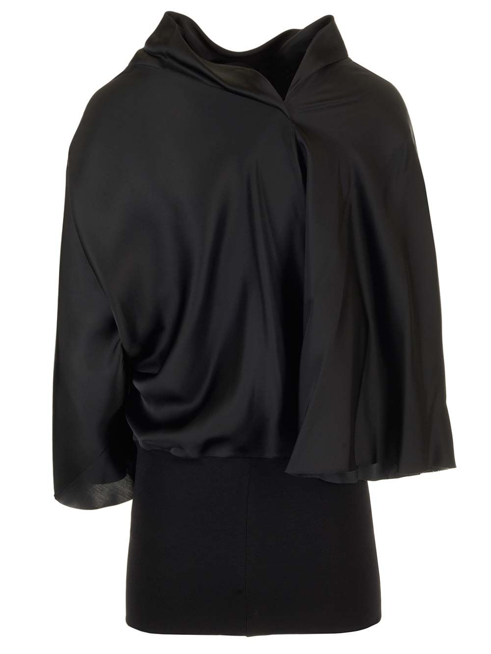 charmeuse viscose cylinder neck top RP01E723109 (Rick Owens / シャツ・ブラウス ) | Rick Owens (リック オウエンス)(1)