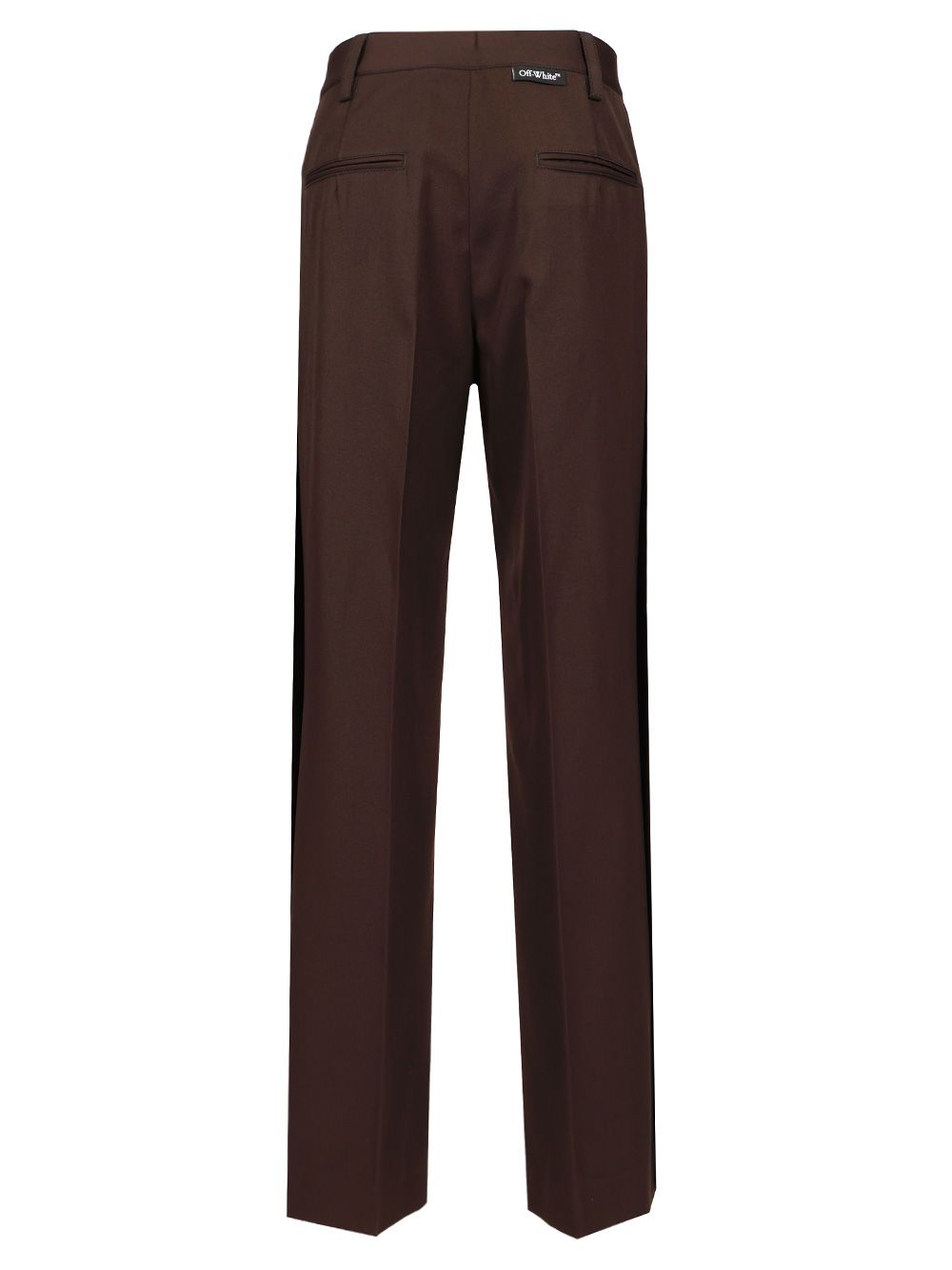 Wool wide leg trousers OWCA18ES25FAB0016G00 (Off-White / パンツ ) | Off-White (オフホワイト)(1)