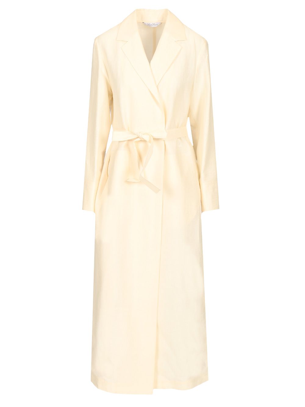 Linen and silk canvas overcoat 2511121019600001 (Max Mara / コート ) | Max Mara (マックスマーラ)