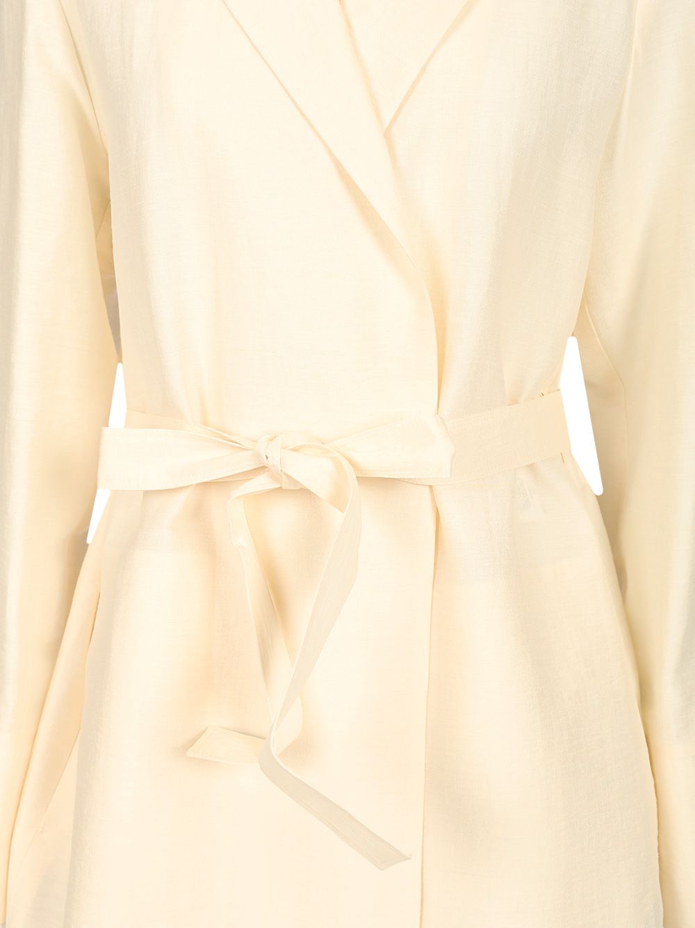 Linen and silk canvas overcoat 2511121019600001 (Max Mara / コート ) | Max Mara (マックスマーラ)(4)